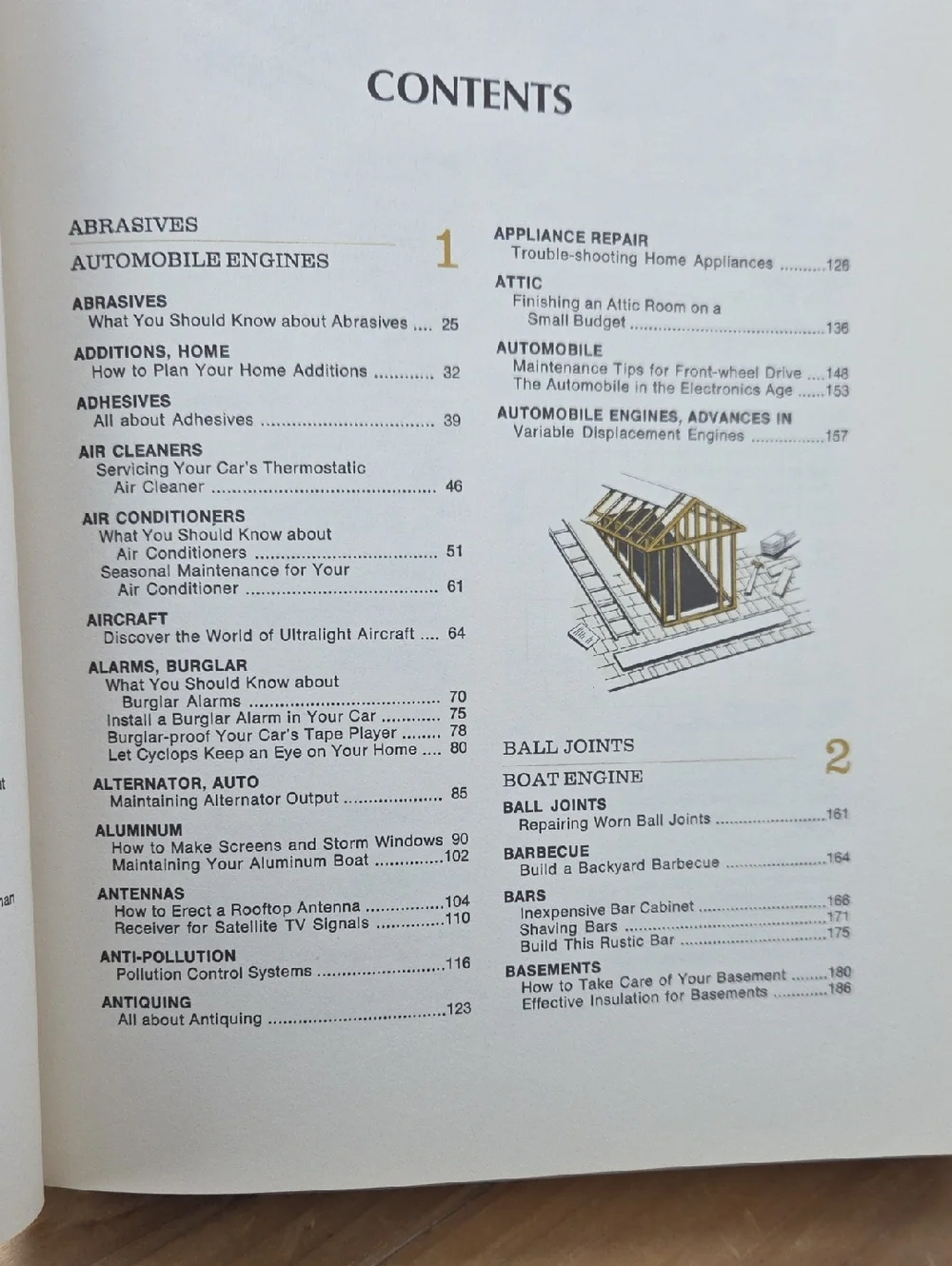 Complete Handyman Encyclopedia - Do-it-Yourself (Red & Tan)